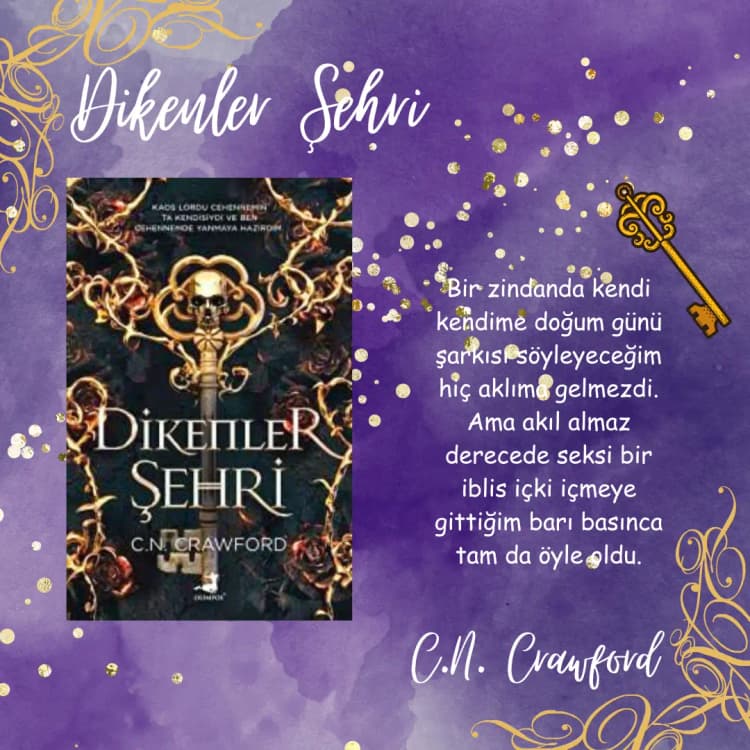 C.N. Crawford'dan Dikenler Şehri: İblislerle Dolu Fantastik Macera