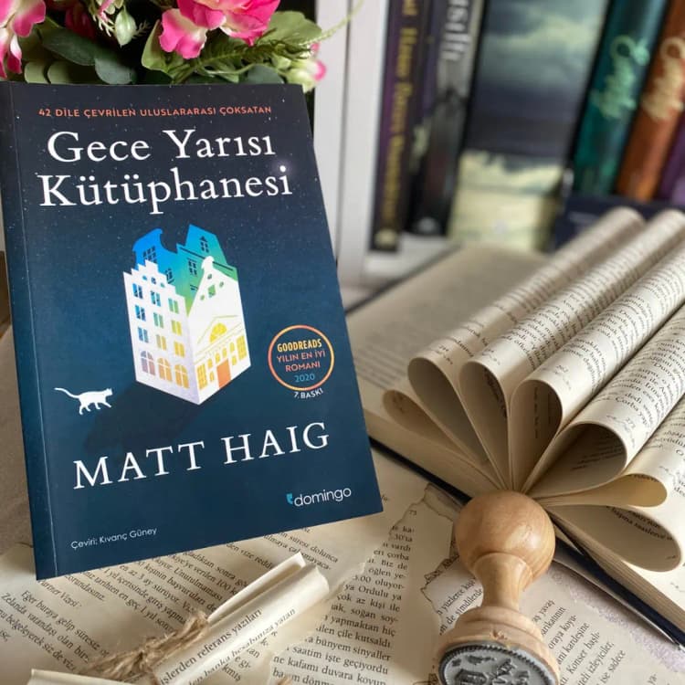 Matt Haig'den Gece Yarısı Kütüphanesi: Hayatın Anlamı ve Mutluluğun Keşfi