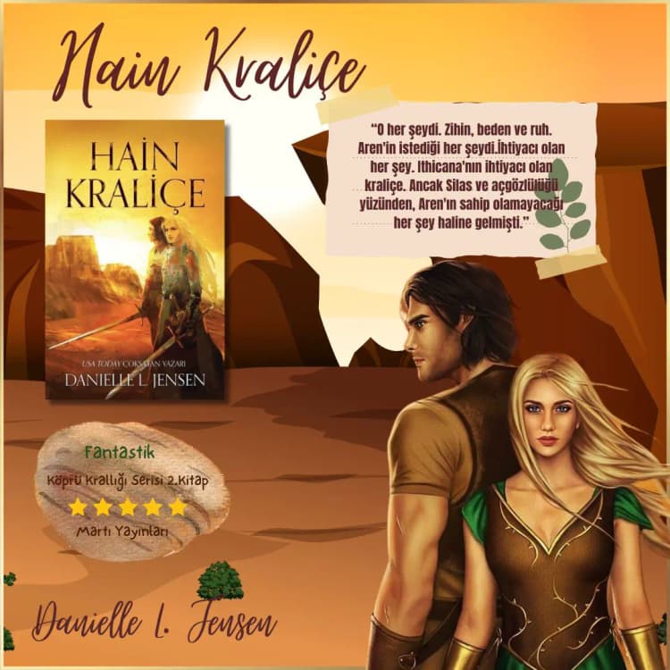 Danielle J. Jensen'den Hain Kraliçe: Aşk ve İhanet
