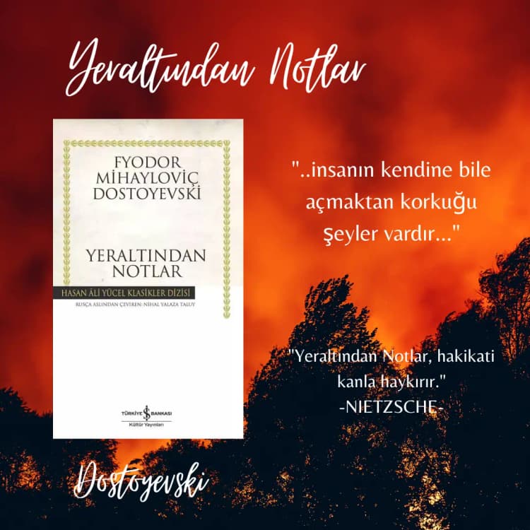 İçsel Çatışmaların Labirenti: Dostoyevski'nin Yeraltından Notları